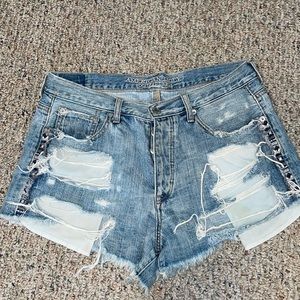 American Eagle High Rise Festival Short